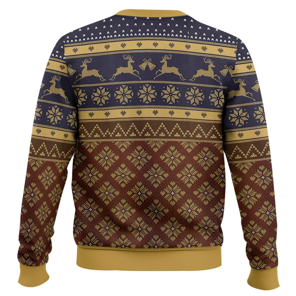 Cretan-style Christ Artwork Ugly Christmas Sweater