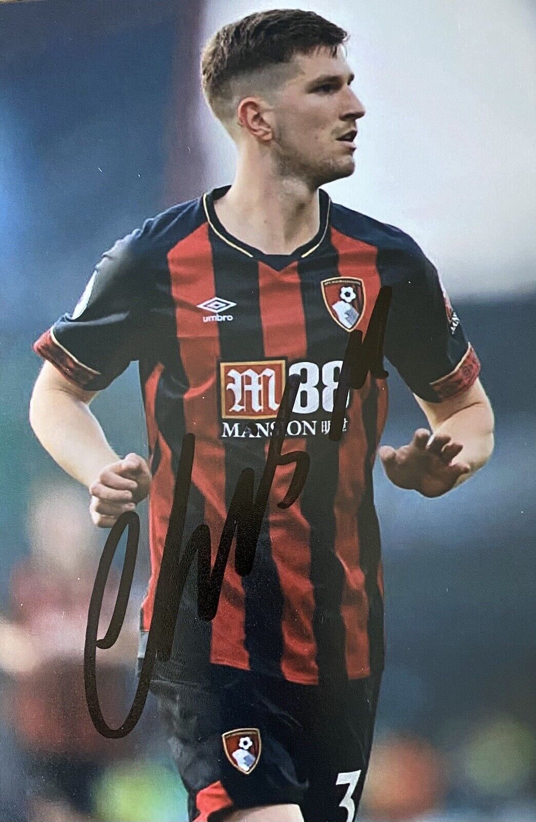 Chris Mepham Genuine Hand Signed AFC Bournemouth 6X4 Photo Poster painting 2