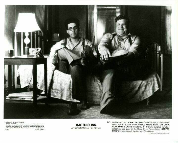 John Turturro John Goodman Barton Fink Original Press 8X10 Photo Poster painting