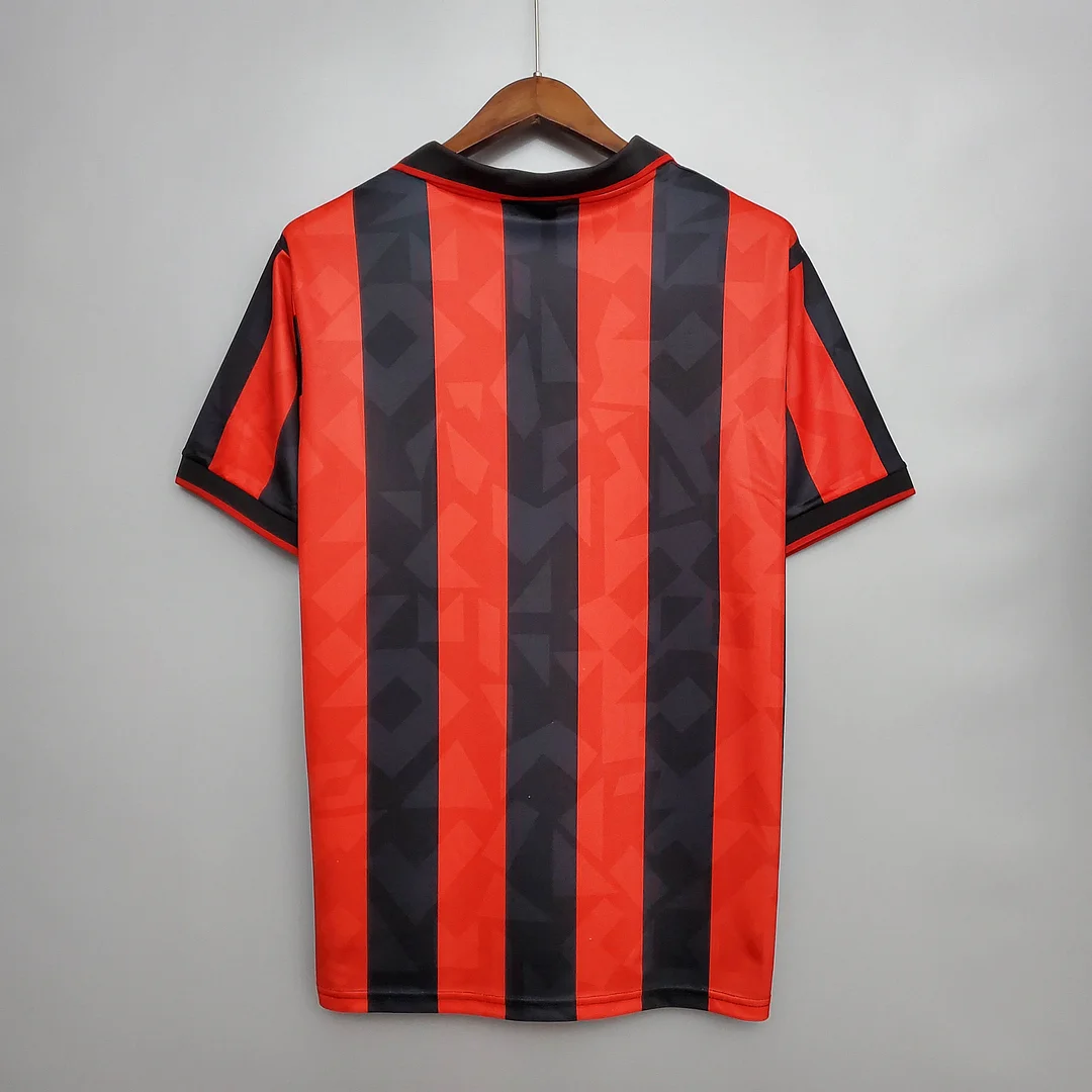 1993/1994 Retro AC Milan Home Football Shirt 1:1 Thai Quality