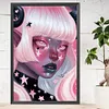 uk.everydayedeals (Limited Stock)Diamond Painting - Round AB Drills - Dark Candy Girl(45*65cm)