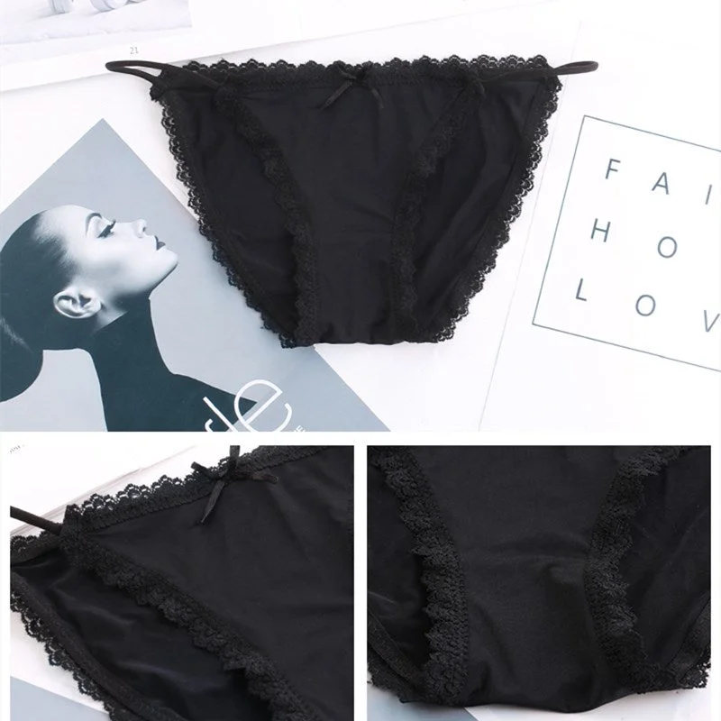 Low-Rise Panty Lace Sexy Summer Briefs Intimate Underwear Lingerie Feminina Sexy Hot Womens Lingerie 2020 Underwear & Sleepwears