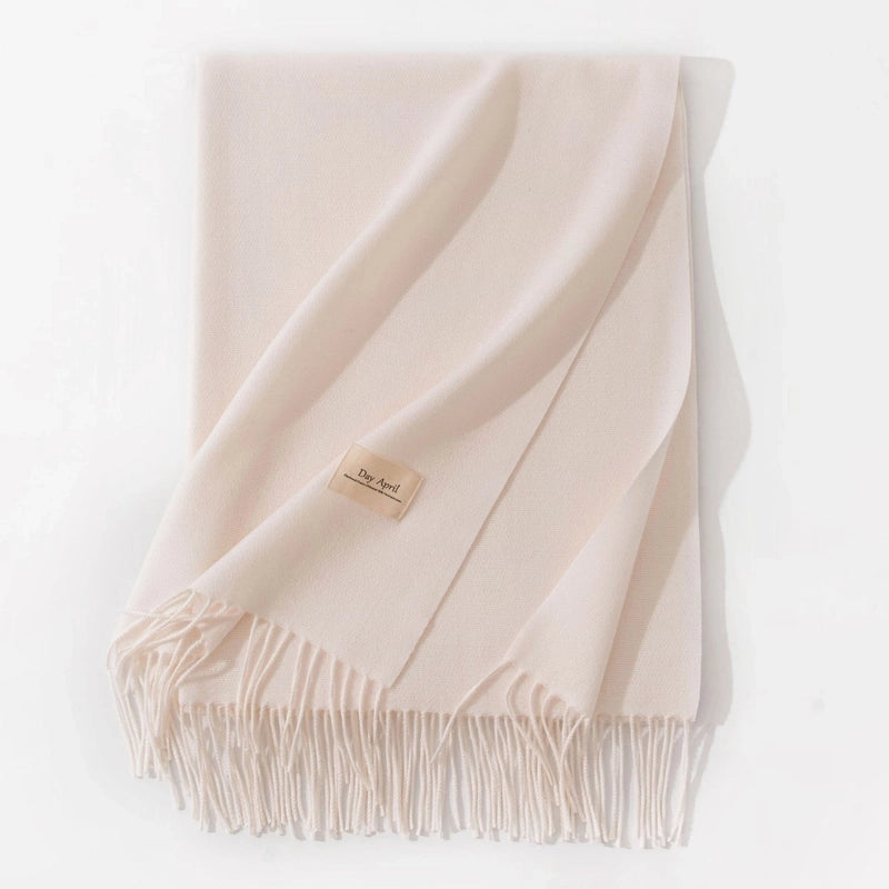 Scarf Winter Warm Windproof Shawl Women’s High-end Korean Style Women’s Cashmere Scarf