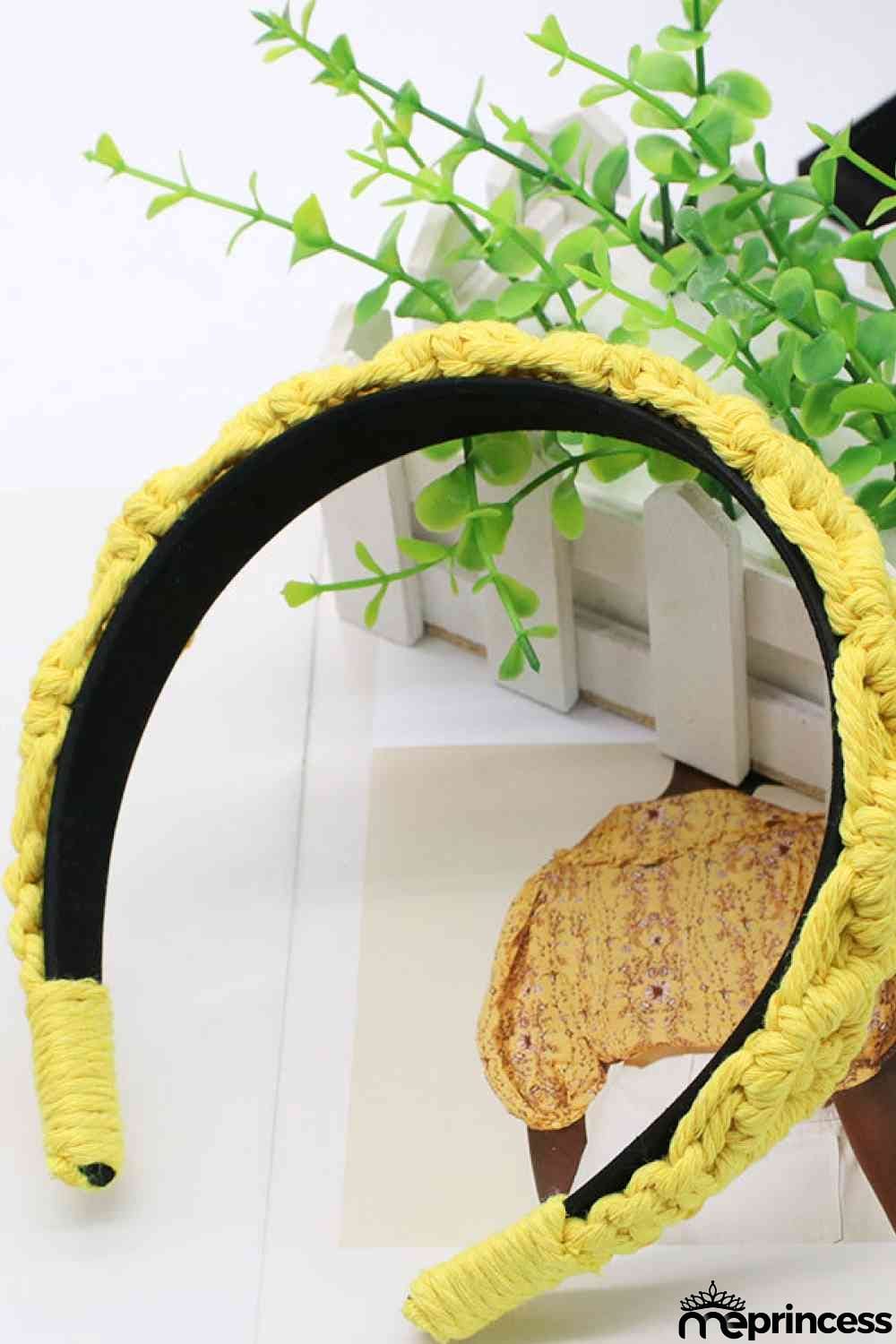 Can't Stop Your Shine Macrame Headband