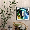 Diamond Painting-DIY Full Round Drill Wolf