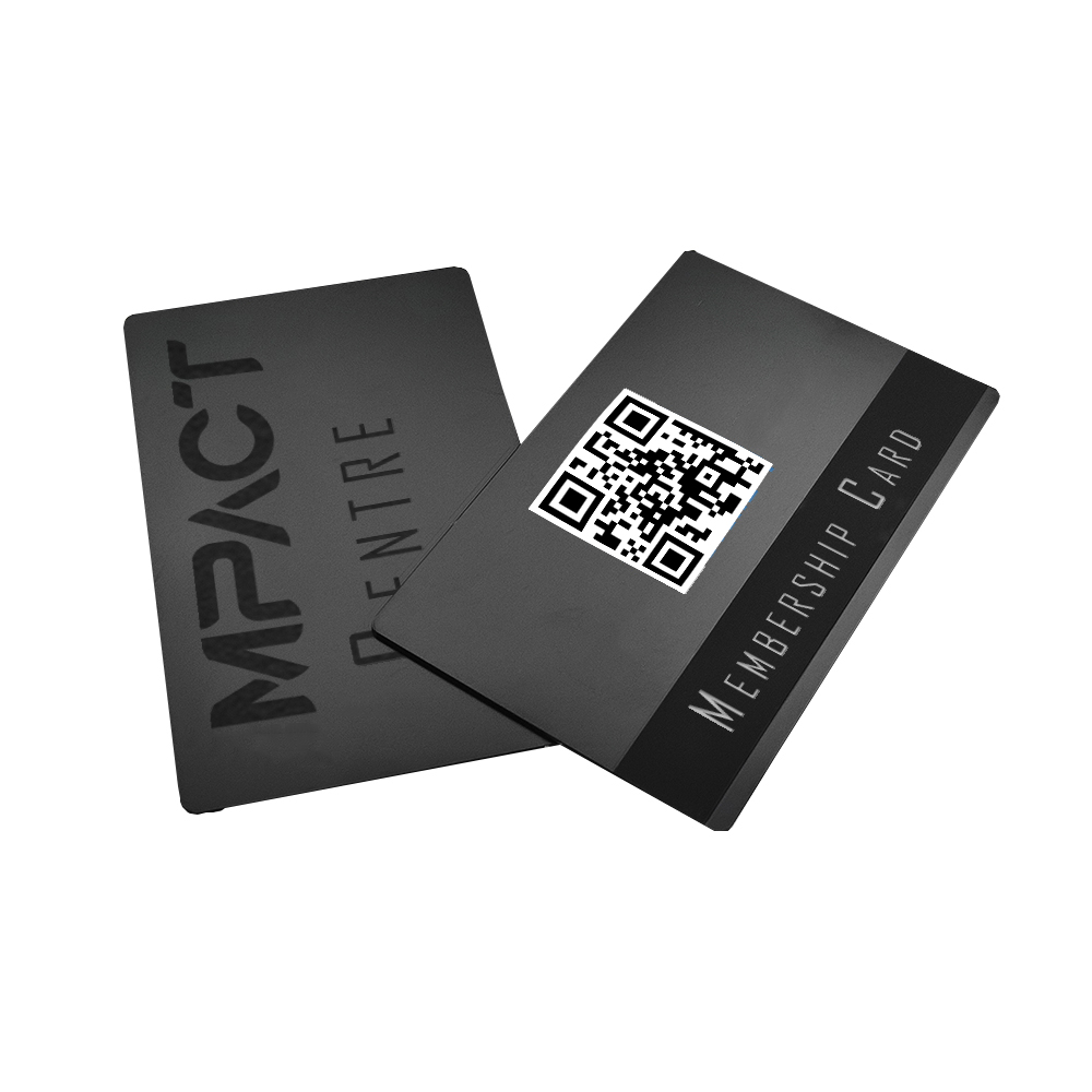 Wholesale PVC ID Card Custom Programmable NFC Qr Code Business Cards For Social
