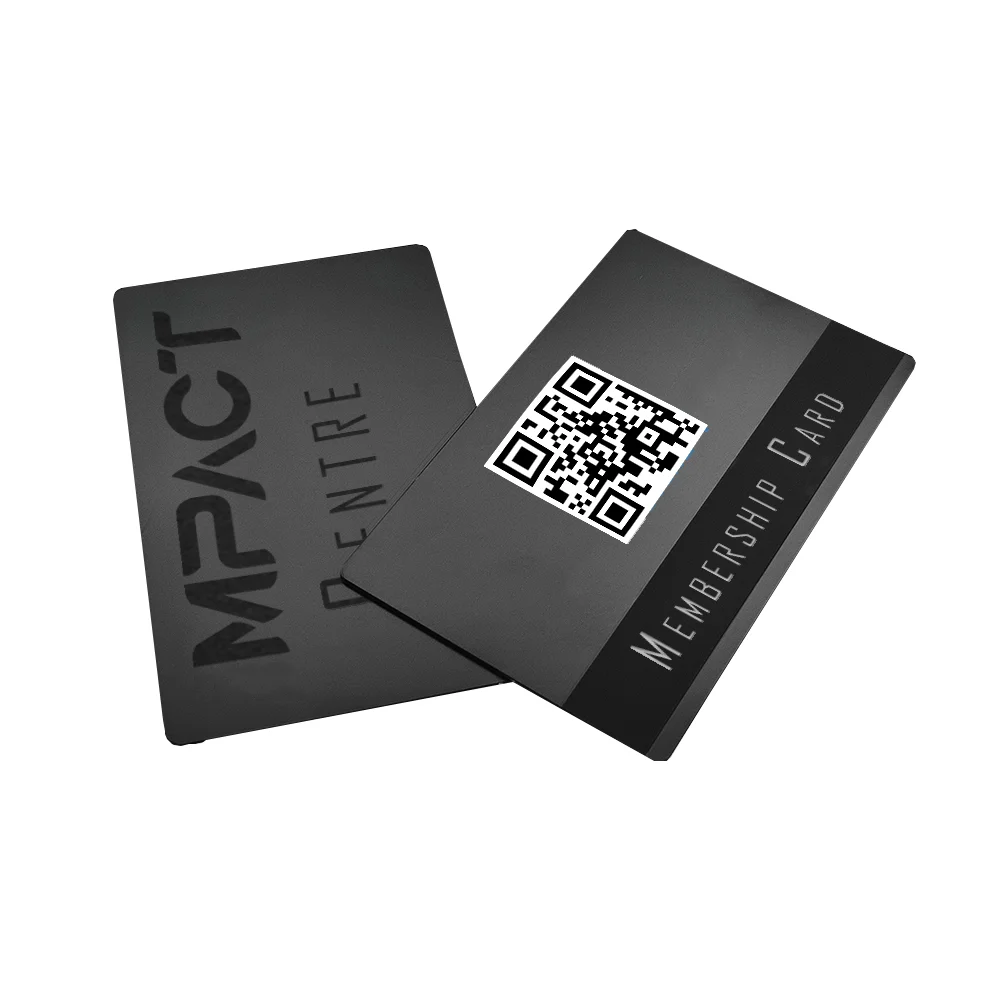 Wholesale PVC ID Card Custom Programmable NFC Qr Code Business Cards For Social