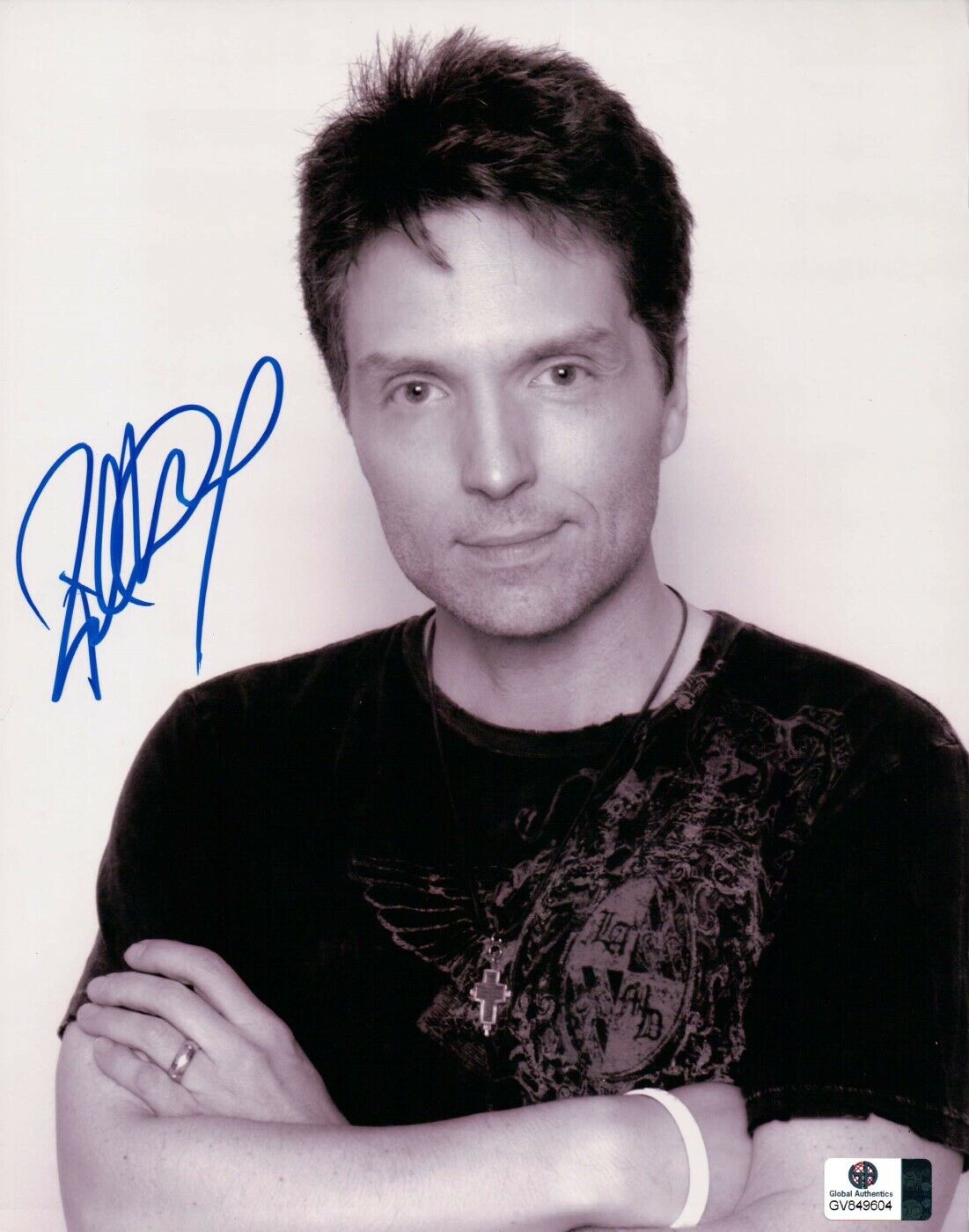 Richard Marx Signed Autographed 8X10 Photo Poster painting Vintage Sexy Pose Arms Crossed 849604