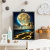 Moonlight Lake 5d DIY Diamond Art Malerei Sets f&uuml;r Zuhause Wanddekoration 30x40cm