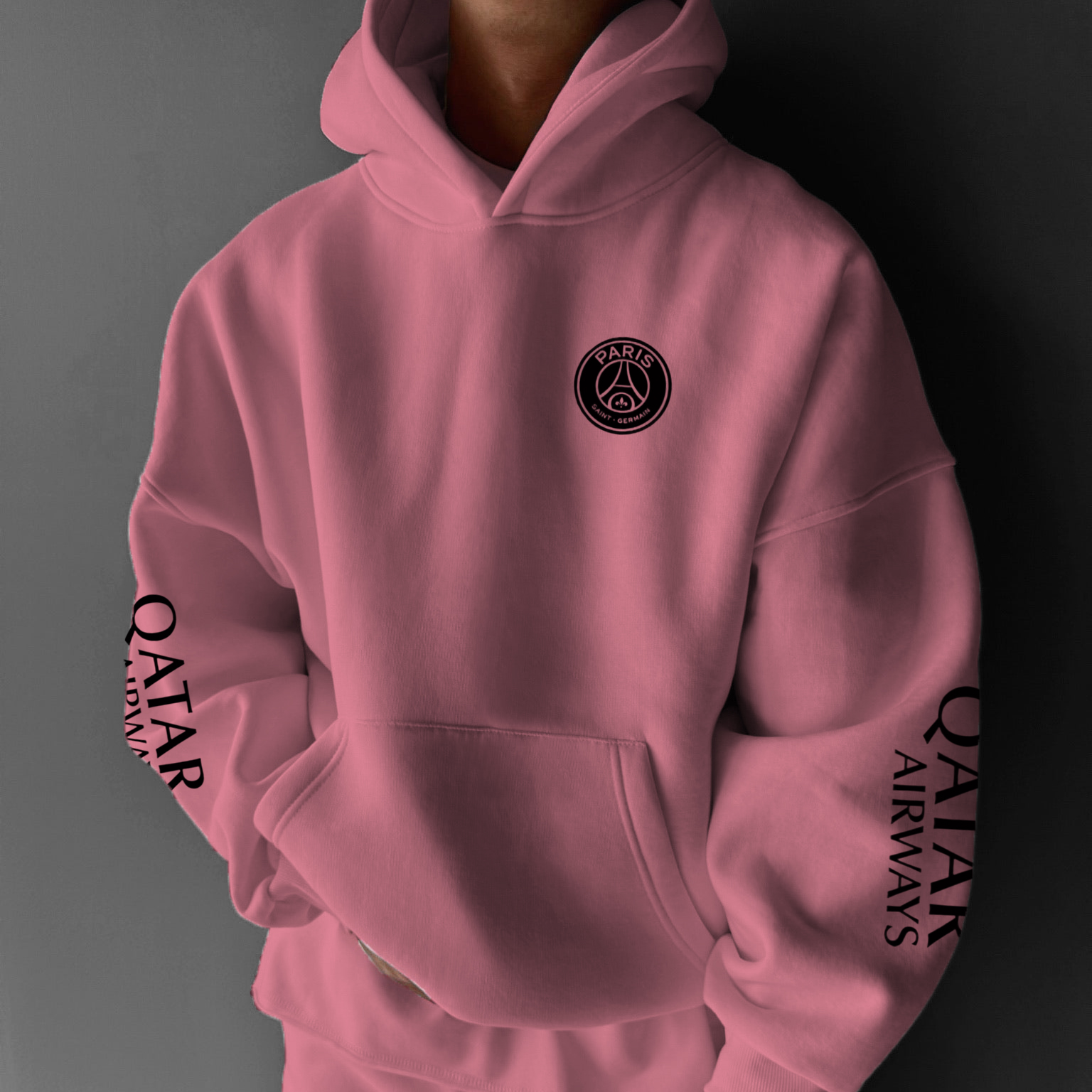  Stylish Hoodie with Iconic Team Logo and Italian Flag Design