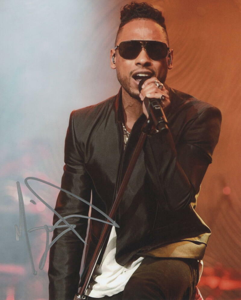 MIGUEL SIGNED AUTOGRAPH 8X10 Photo Poster painting - KALEIDOSCOPE DREAMS, ALL I WANT IS YOU STUD