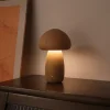  Wooden Mushroom LED Table Lamp