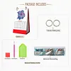 2027 New DIY Diamond Painting Flower Desk Calendar Set 12-Month Flip Calendar Design Monthly Planner Office Desktop Decor