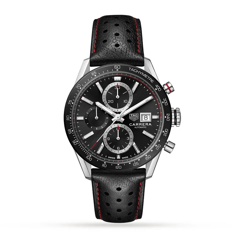 TAG HEUER Carrera Automatic Chronograph 41mm Mens Watch CBM2110.FC6454