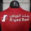 Joyfball 2025/2026 Player Version Al-Hilal Red Football Shirt（The player version jersey is a bit tight, please pay attention to the size selection）