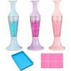 (US Only)3Pcs Vase Shape Diamond Painting Pen with Tray and Clay for Beginners (Vase)