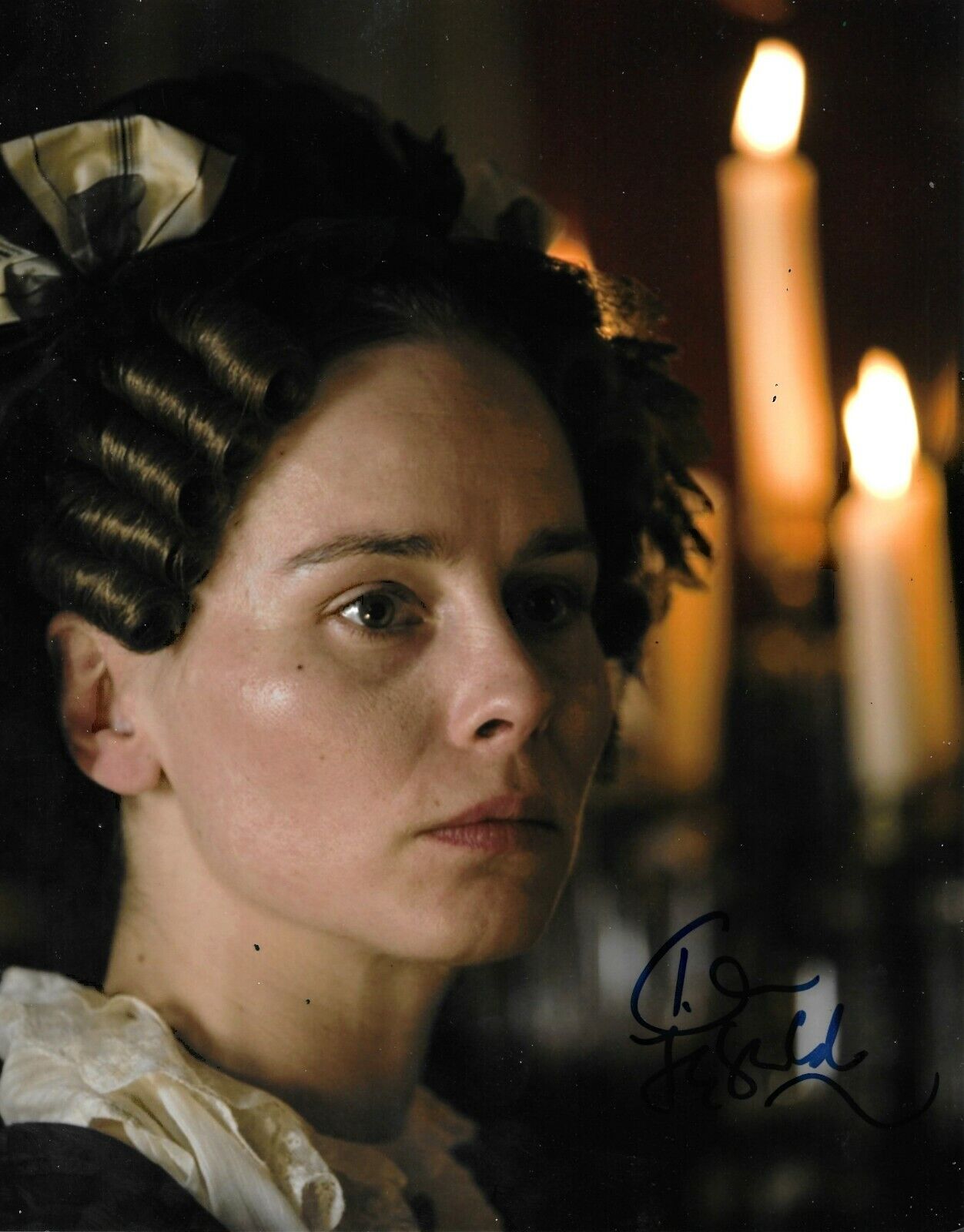 Tara Fitzgerald Signed Jane Eyre 10x8 Photo Poster painting AFTAL