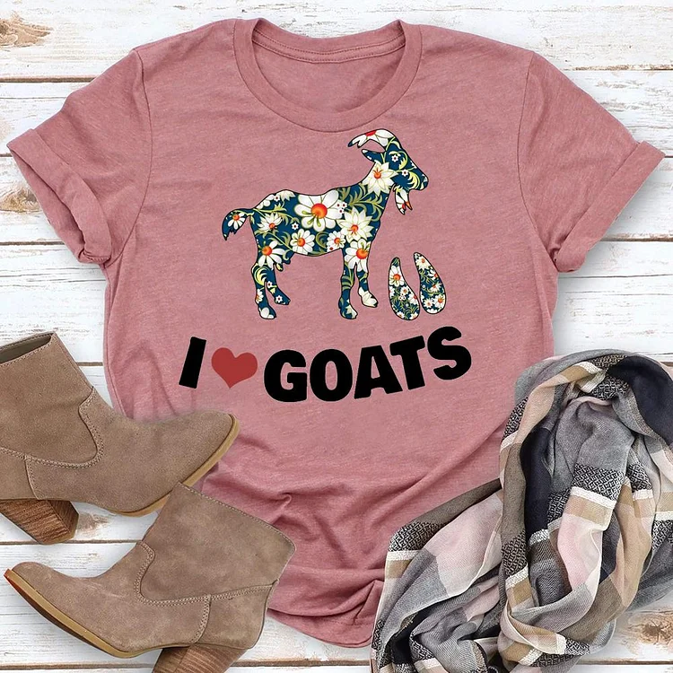 PSL - I Love Goats T-Shirt-03809