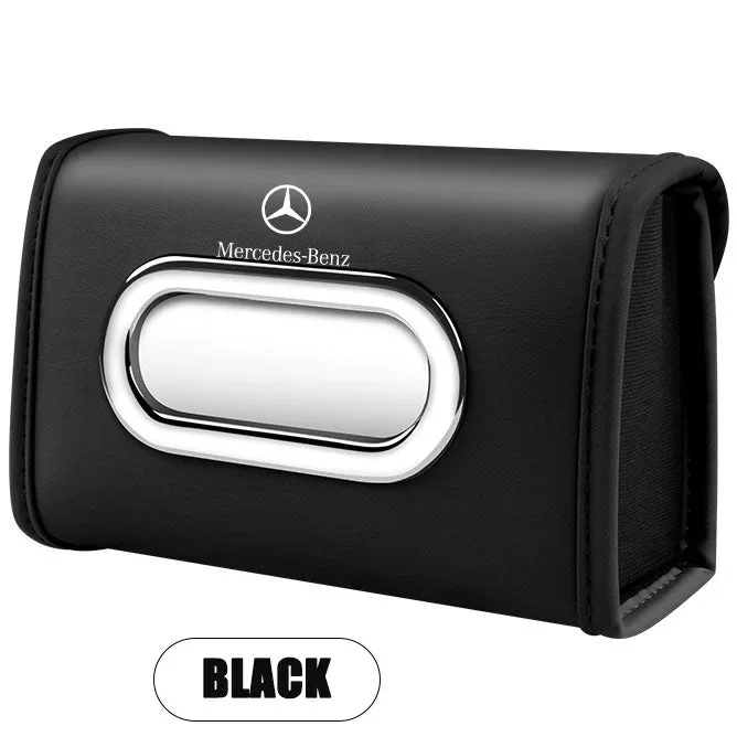 Car Nappa Leather Tissue Box