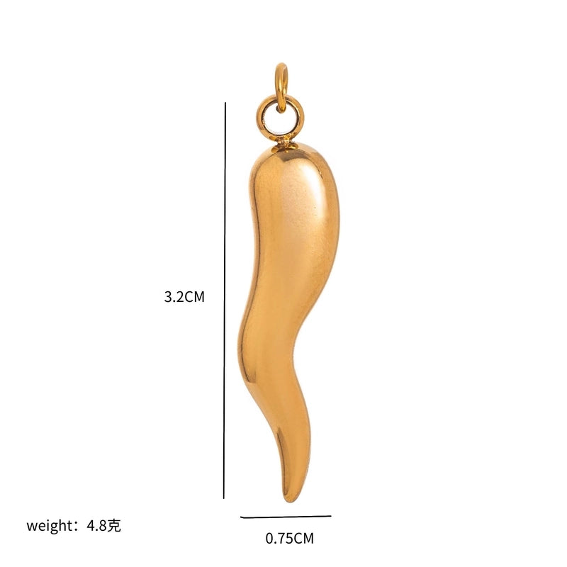 3 Pieces 11 * 14mm 9*23mm 304 Stainless Steel Geometric Star Butterfly Polished Pendant Jewelry Accessories