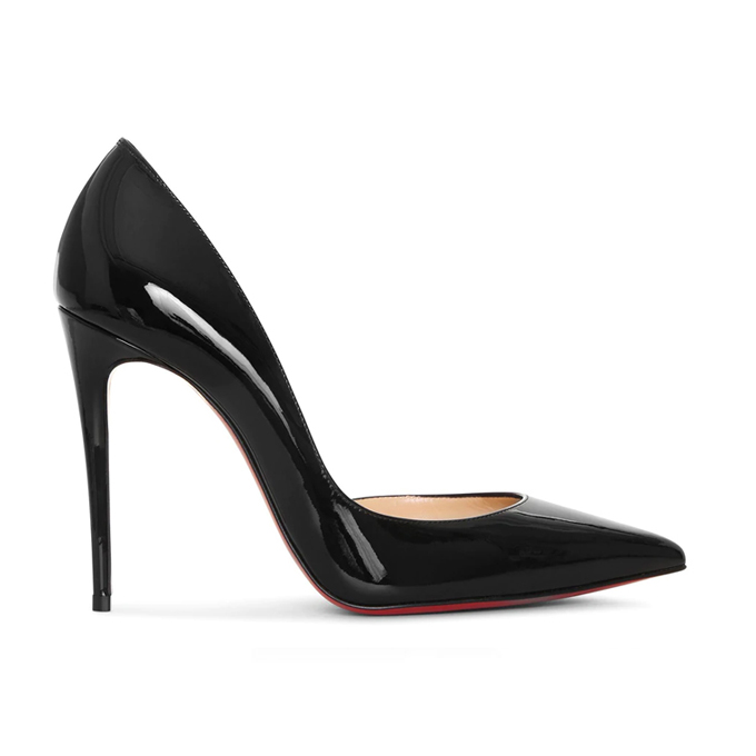 100mm Red Bottom Women's Party Wedding Heels Pumps-MERUMOTE