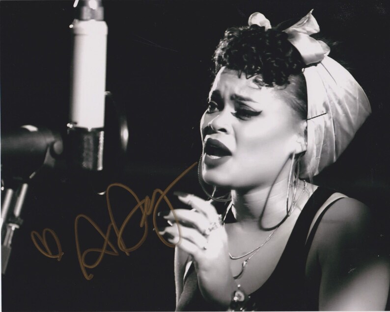 Andra Day Signed Autographed Glossy 8x10 Photo Poster painting - COA Matching Holograms