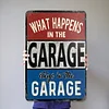Garage - Vintage Metal Signs - 20*30cm/30*40cm - Warning