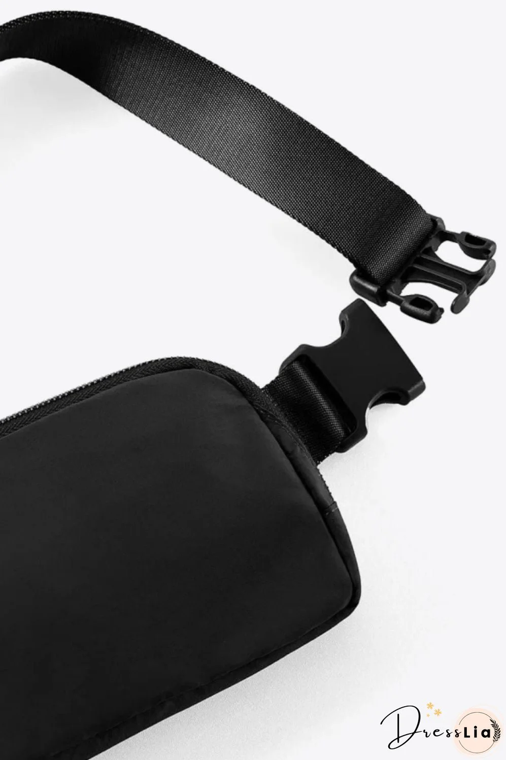 Buckle Zip Closure Fanny Pack