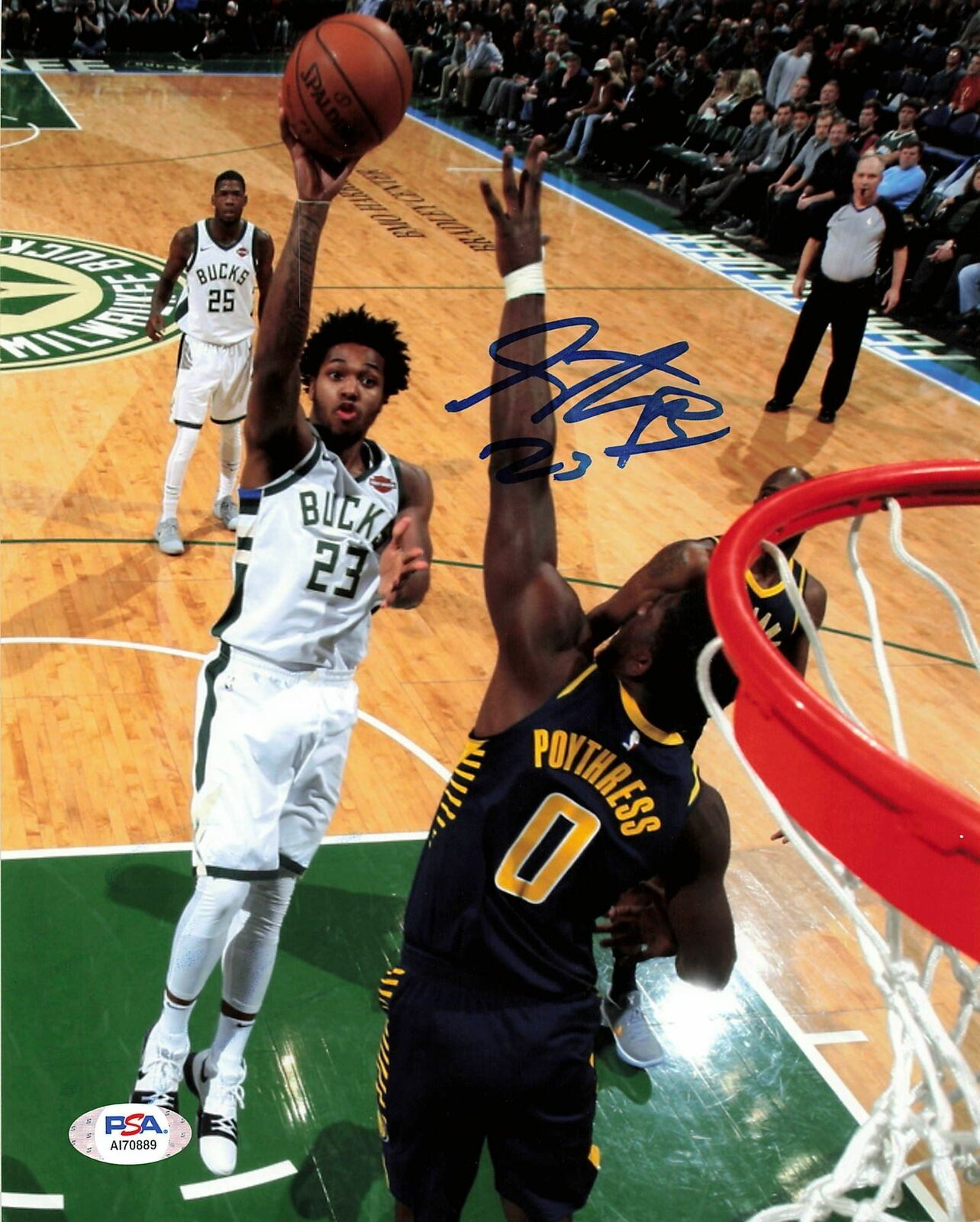 Sterling Brown signed 8x10 Photo Poster painting PSA/DNA Milwaukee Bucks Autographed