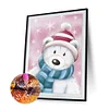Diamond Painting DIY Winter cartoon Polar bear Full Round Drill Rhinestone