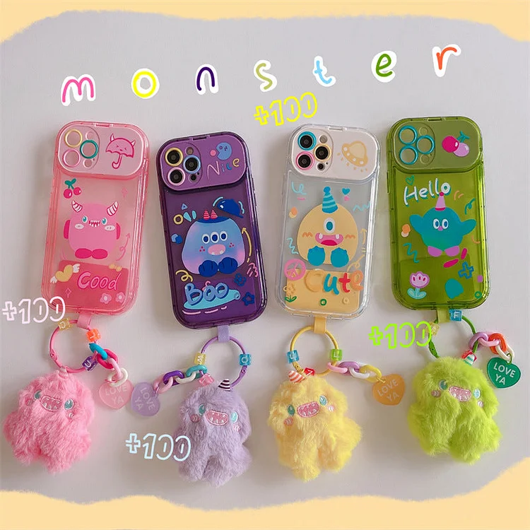 Cute Monster Single Phone Case