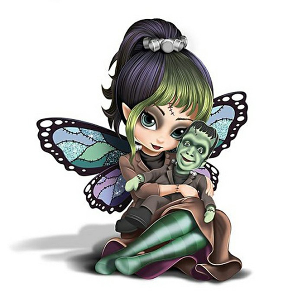 

Flower Fairy - Round Drill Diamond Painting - 30*30CM, 501 Original
