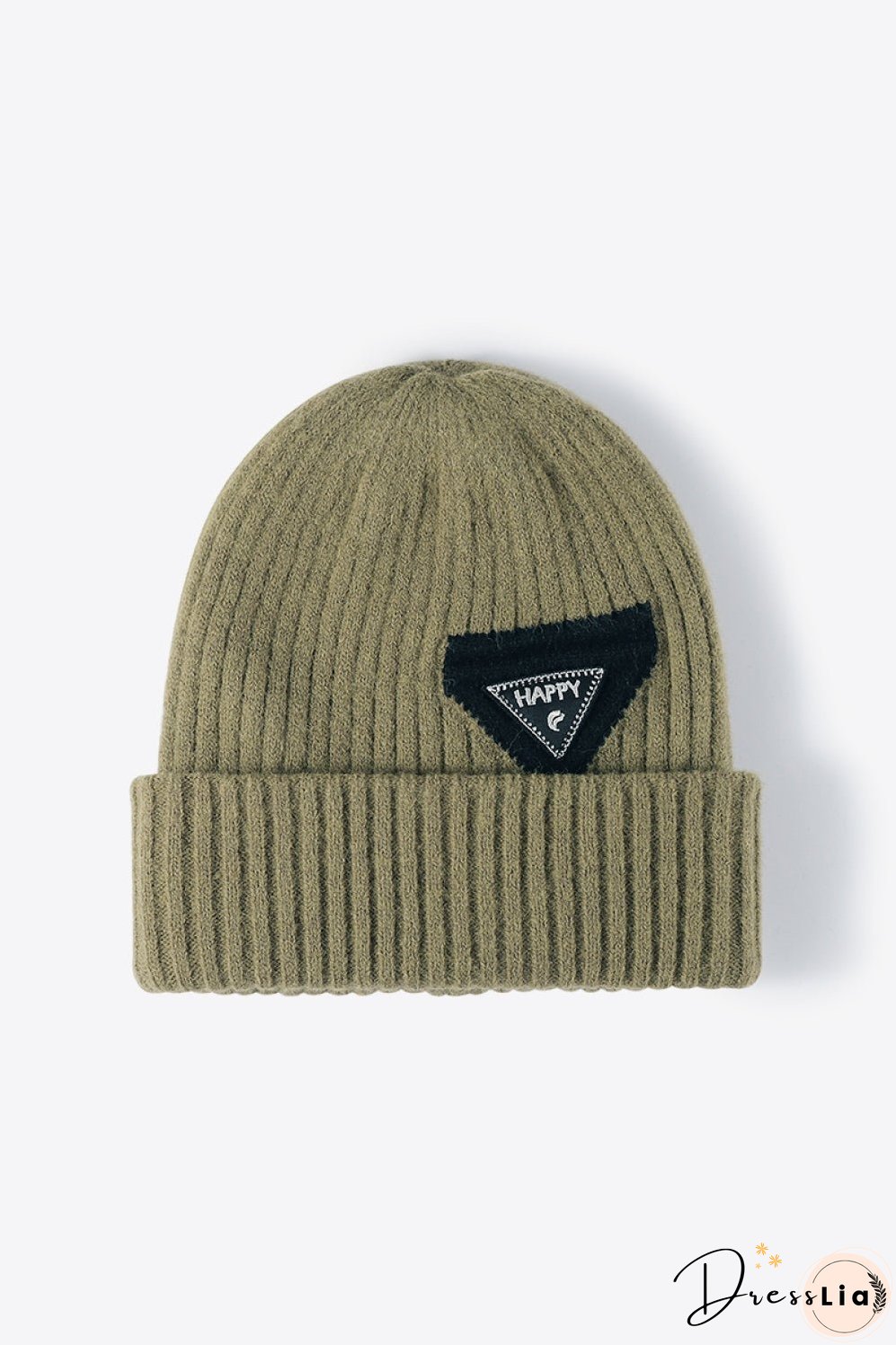 HAPPY Contrast Beanie