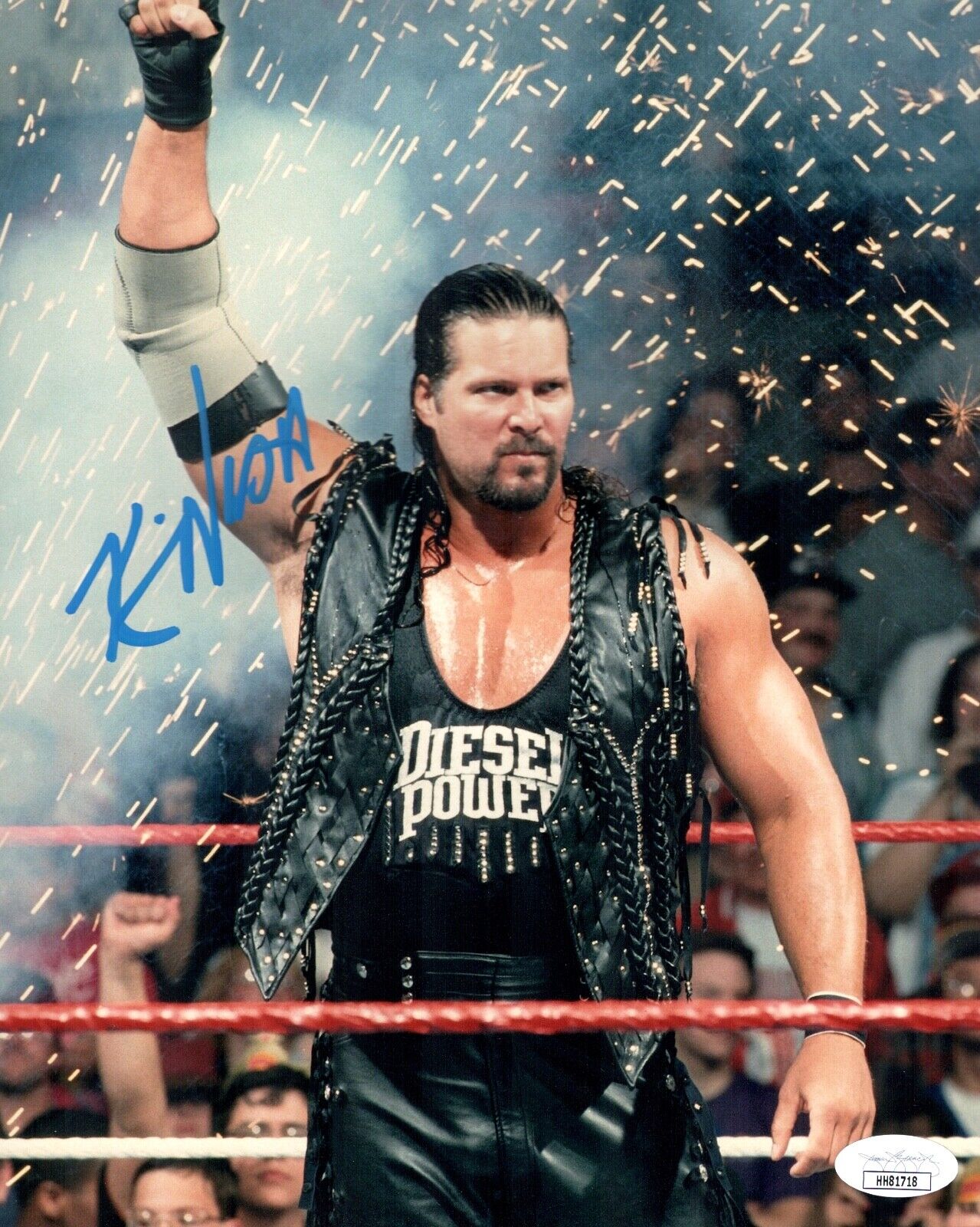 KEVIN NASH Signed WRESTLER 8x10 Photo Poster painting In Person Autograph NWO TMNT WWE JSA COA