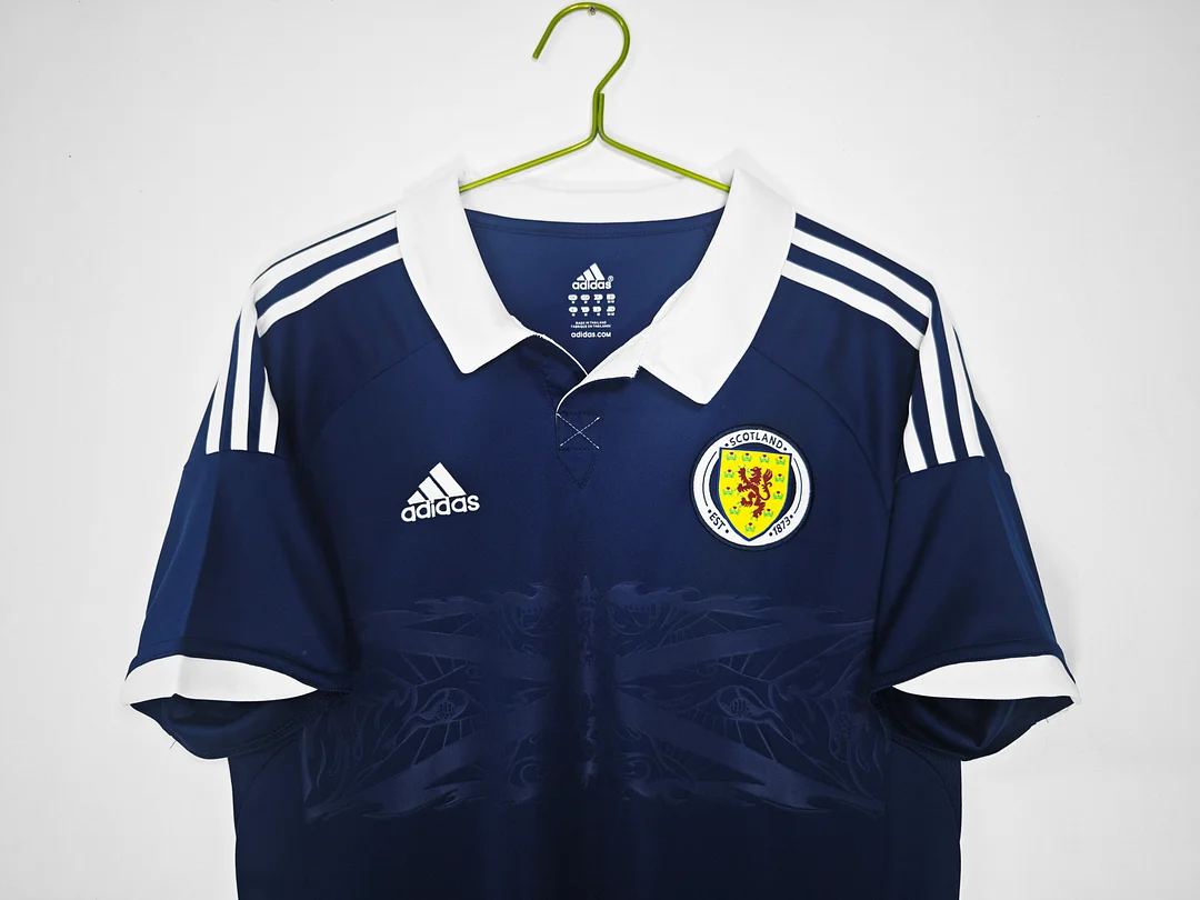 Retro 2012-2014 Scotland Home Football Shirt Thai Quality