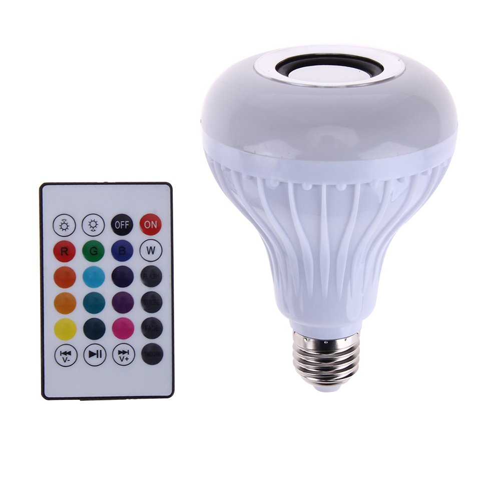 

Intelligent E27 LED White + RGB Ball Bulb Colorful Smart Music A Light, 501 Original