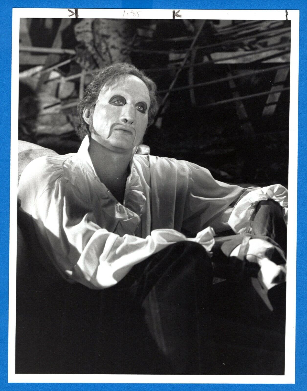 CHARLES DANCE Actor 7x9 Vintage Promo News Photo Poster painting PHANTOM OF THE OPERA 1990 NBC