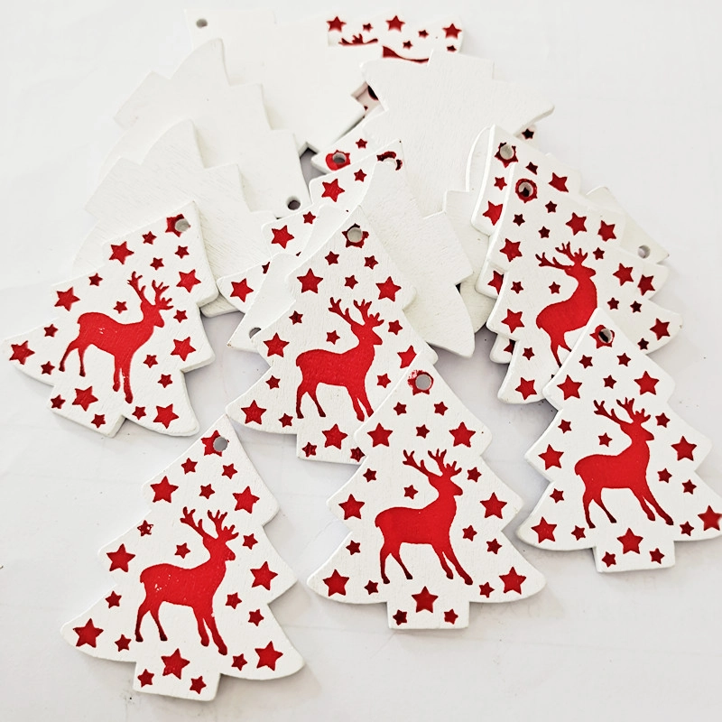 Factory Direct Crafts Creative Wooden Christmas Gift Interior Decorations Home Pendant DIY Accessories