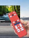 Remote Protective Cover for Onn 4K Plus/Pro Appliance Accessories Silicone Protective Case with Lanyard Shockproof and Waterproof Anti-Slip