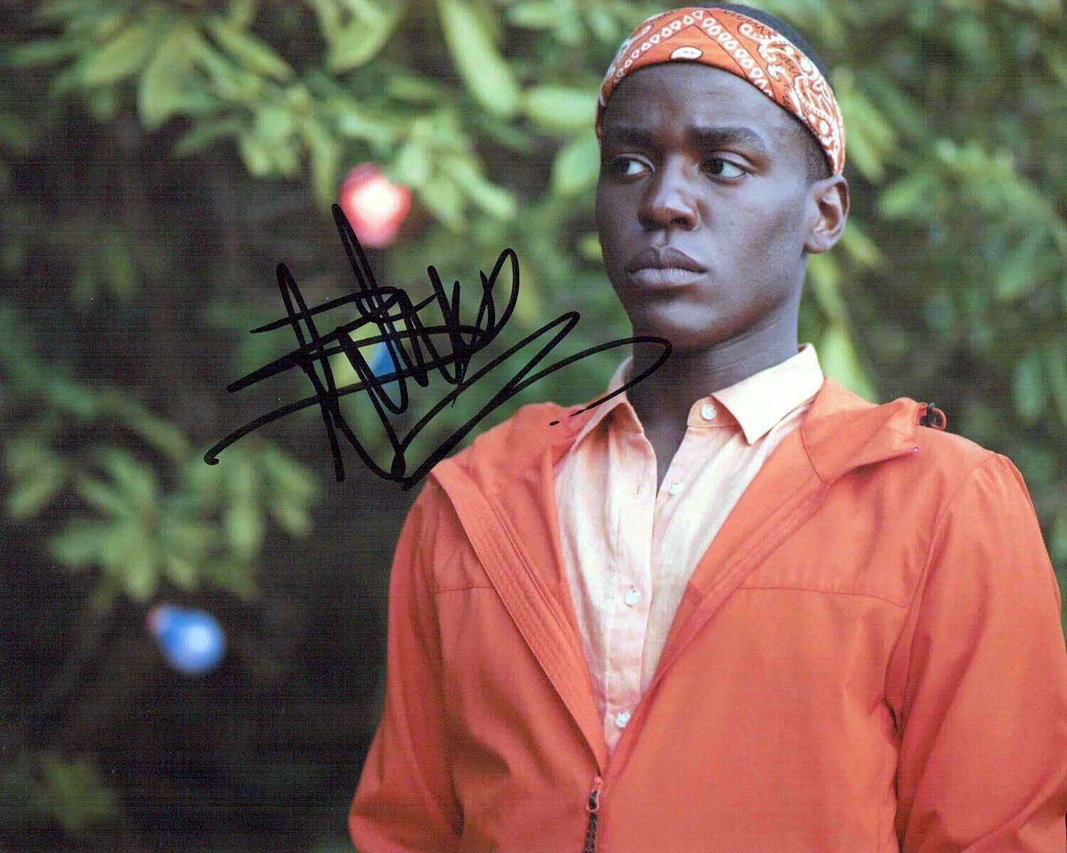 Ncuti GATWA Signed 10x8 Photo Poster painting 1 AFTAL COA Sex Education Netflix Eric EFFIONG