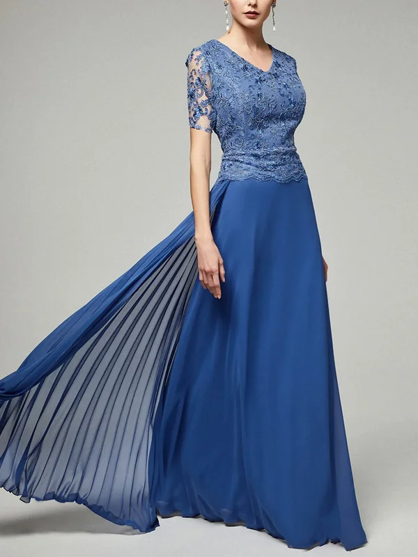 Elegant Embroidered Long Gown