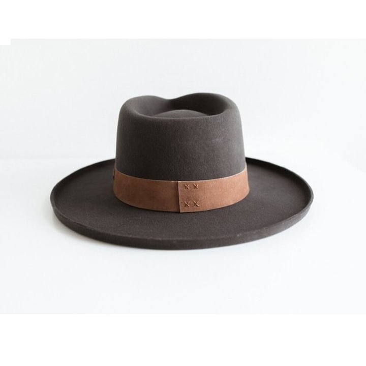 Allfedora™ ECHO PARK FEDORA HAT – DARK 