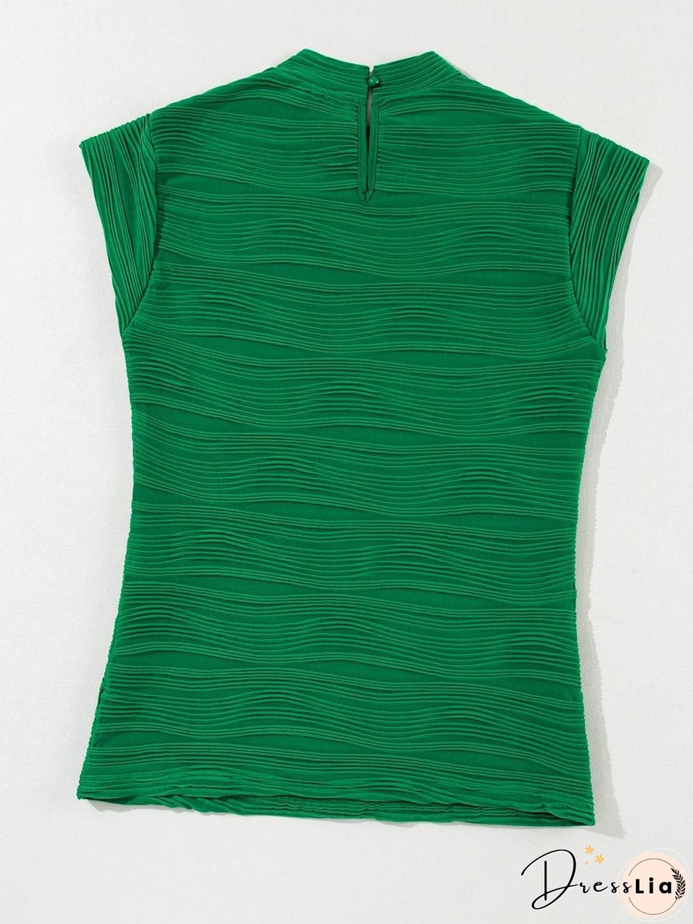 Elegant Wave Pattern Blouse