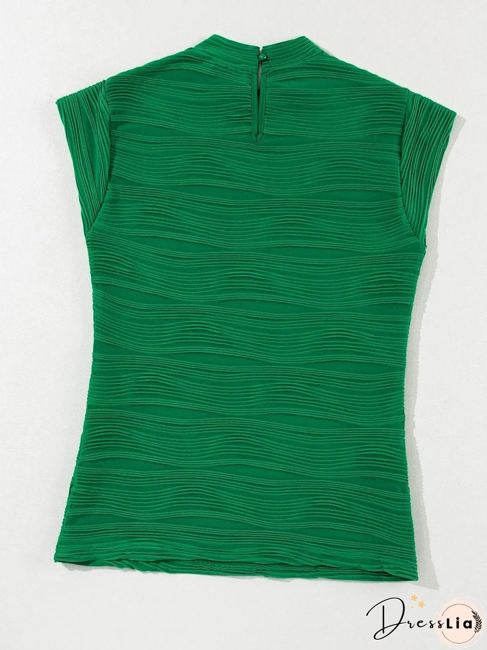 Elegant Wave Pattern Blouse