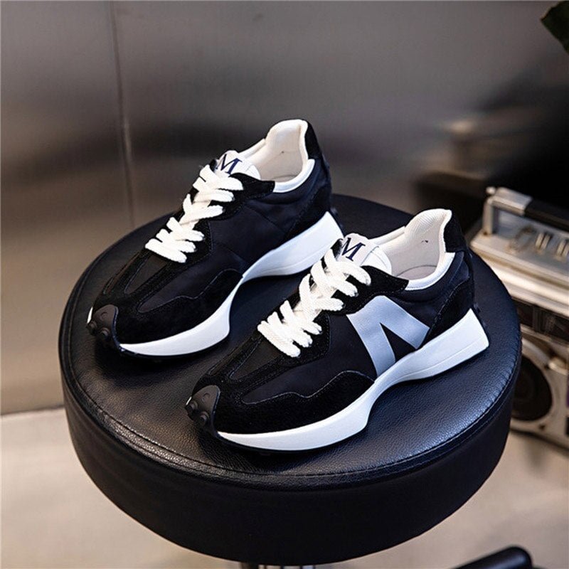 CXJYWMJL Women Sneakers Forrest Shoes Spring Platform Little White Shoes Ladies Autumn Fashion Thick Bottom Sneakers Female