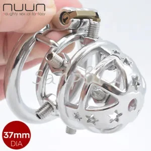 pornhint Pornhint Spiked Cage Denial Male Chastity Device Screw Ring Tough Chastity Cage New