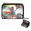 2pcs Elf Girl Pattern Diamond Painting Fashion Card Holder Compact Coin Purse