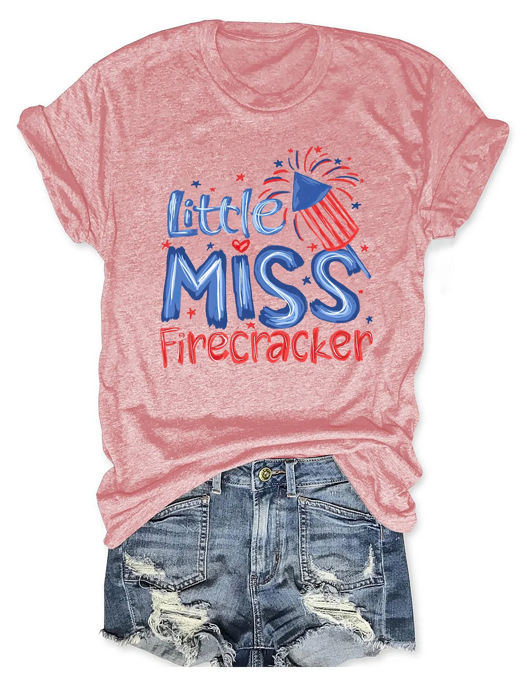 Little Miss Firecracker T-shirt