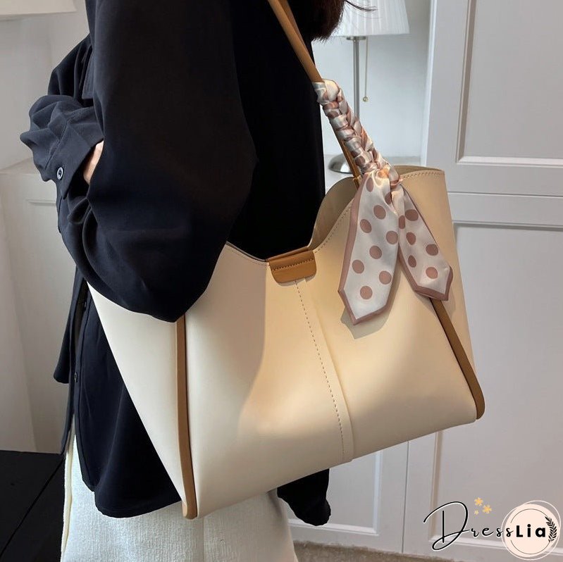 Women's Summer Large Retro Tote Bag