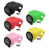 120dB Loud Bike Horn Waterproof Universal Mount Silicone Horns Type-C Rechargeable Adjustable Volume Settings Horn for Motorcycle Scooter Bicycle